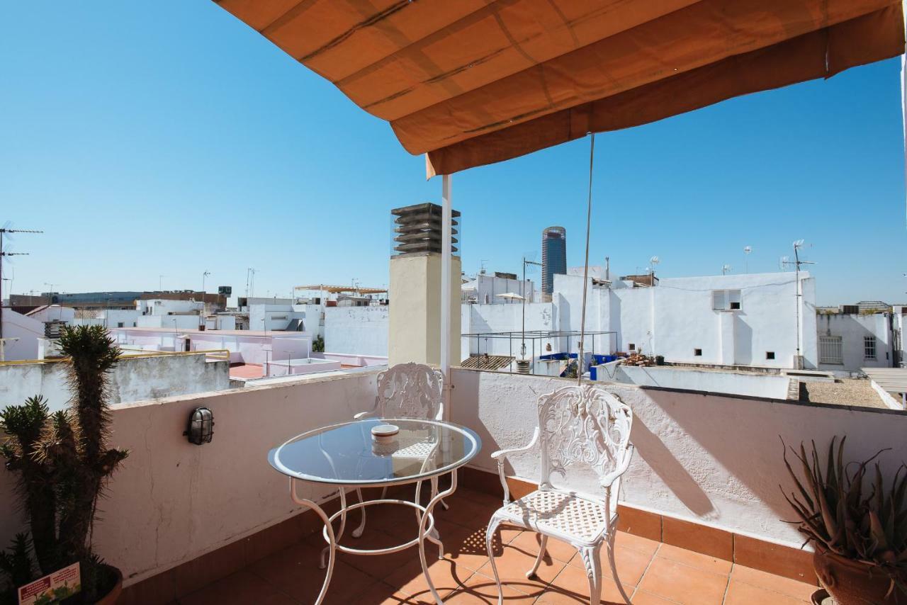 세비야 Cozy Attic With Terrace- 1Bd 1Bth- San Vicente 아파트 외부 사진